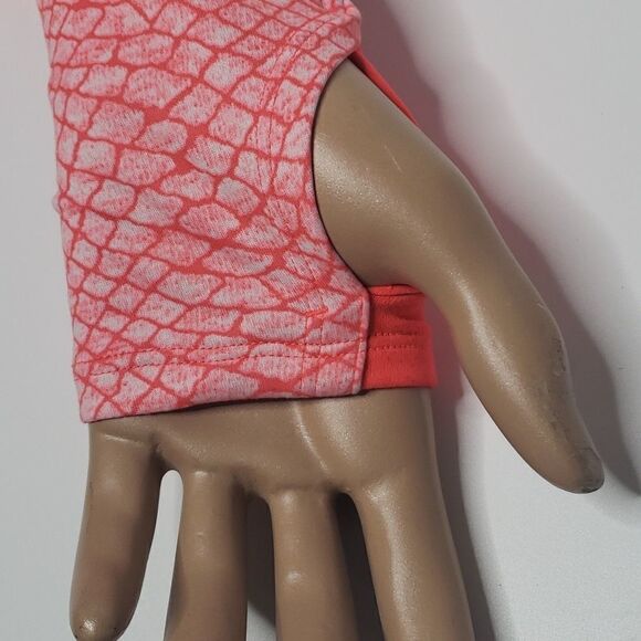 Under Armour Womens Snake Print  Qualifier Zip Pullover cool Coral - Picture 10 of 13